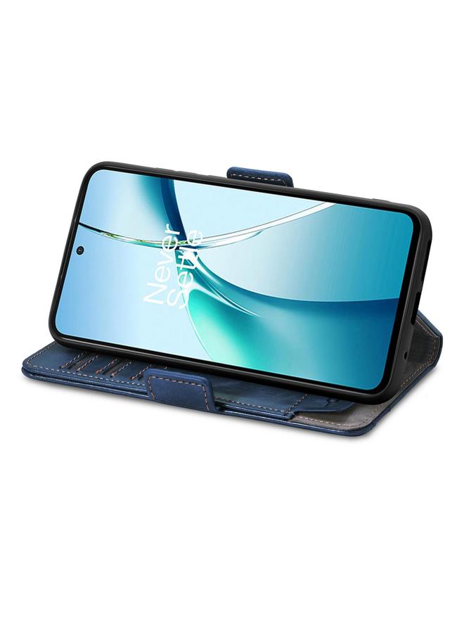 S-TOP Case For OPPO Reno13 Pro CaseNeo Splicing Dual Magnetic Buckle Leather Phone Case - Image 4