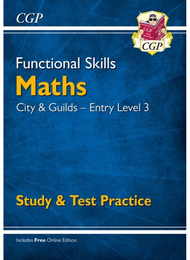 Functional Skills Maths City Guilds Entry Level 3 Study Test Practice - Paperback