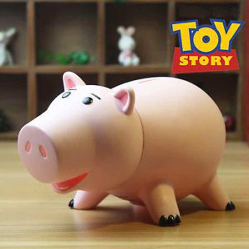 Creamily Hamm Toy Story Piggy Bank Plastic Saving Piggy Bank for Kids  Adults Birthday Gift with Cute Package Pink