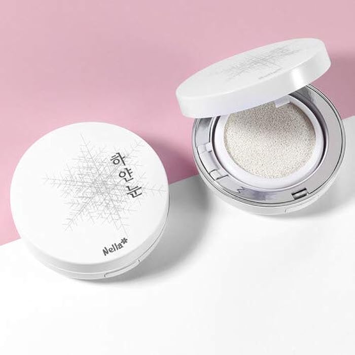 Nella Tone-Up Sun Cushion Compact, SPF50+/PA+++, Korean Skin Care - Image 3