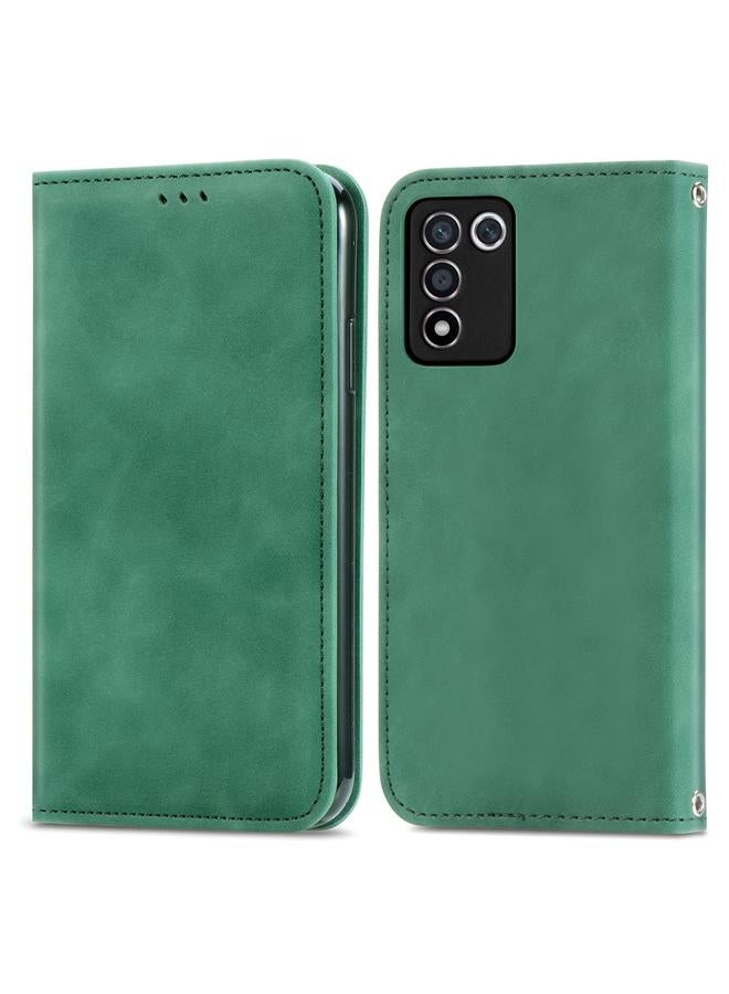 S-TOP Case For OPPO K9s Retro Skin Feel Magnetic Horizontal Flip Leather Phone Case - Image 2