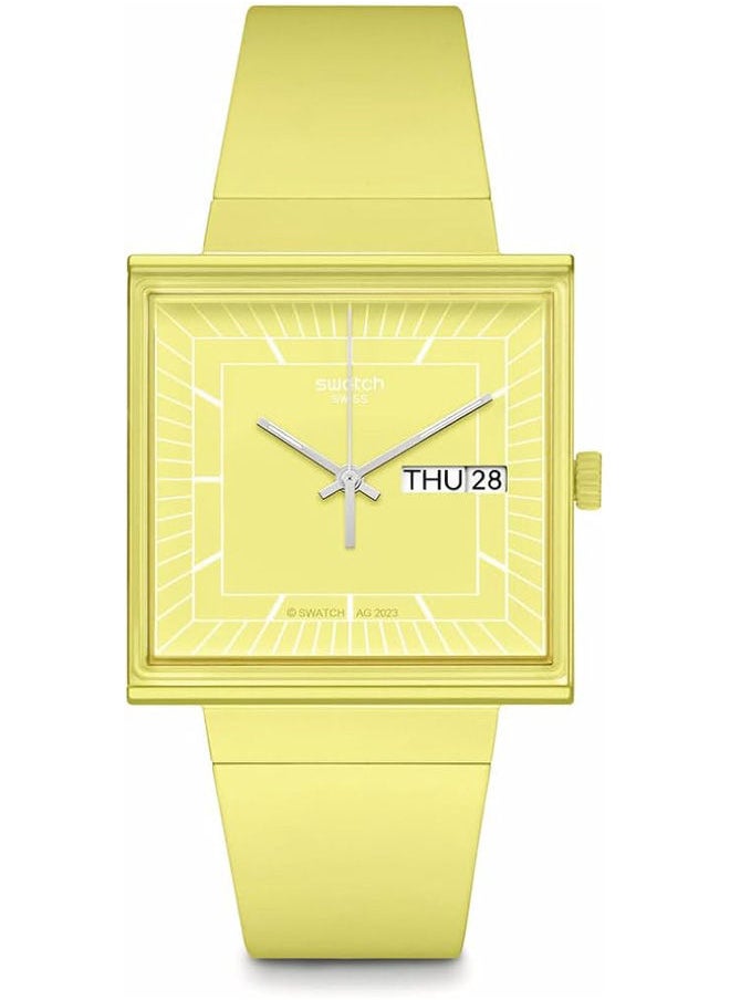 Swatch Silicone Analog Watch SO34J700  - Image 1