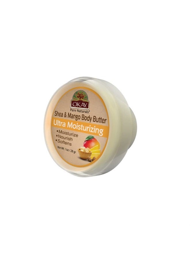 OKAY SHEA and MANGO BODY BUTTER 1oz - Image 2