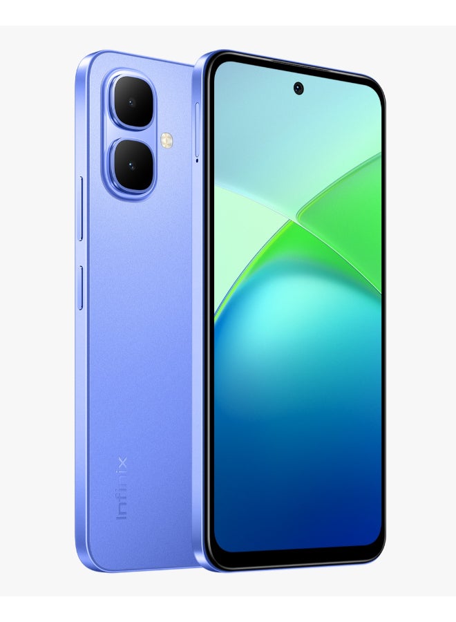 Infinix Smart 10  Dual SIM Iris Blue 4+4GB RAM 128GB 4G - Middle East Version - Image 1