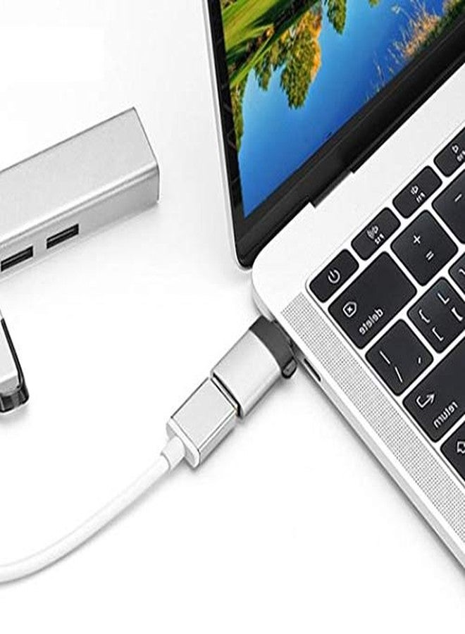 BoxWave كابل BoxWave متوافق مع Backbone One (أندرويد) - محول USB-C إلى A (عبوة 2)، USB Type-C OTG مفتاح محمول على شكل سلسلة مفاتيح - أسود رمادي - Image 3