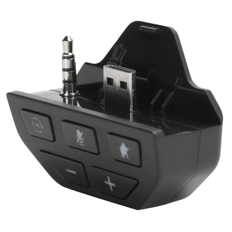 Gamepad Headset Adapter with 3.5mm Audio Port for Xbox Controller - Plug-and-Play Stereo Audio Modes for Gaming Headsets - Image 3