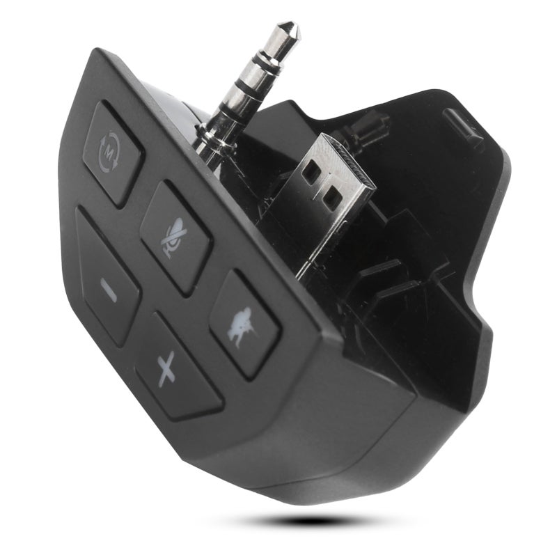 Gamepad Headset Adapter with 3.5mm Audio Port for Xbox Controller - Plug-and-Play Stereo Audio Modes for Gaming Headsets - Image 4