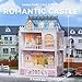 Flever Dollhouse Miniature DIY House Kit Creative Room with Furniture for Romantic Valentines Gift Romantic Castle - Image 4