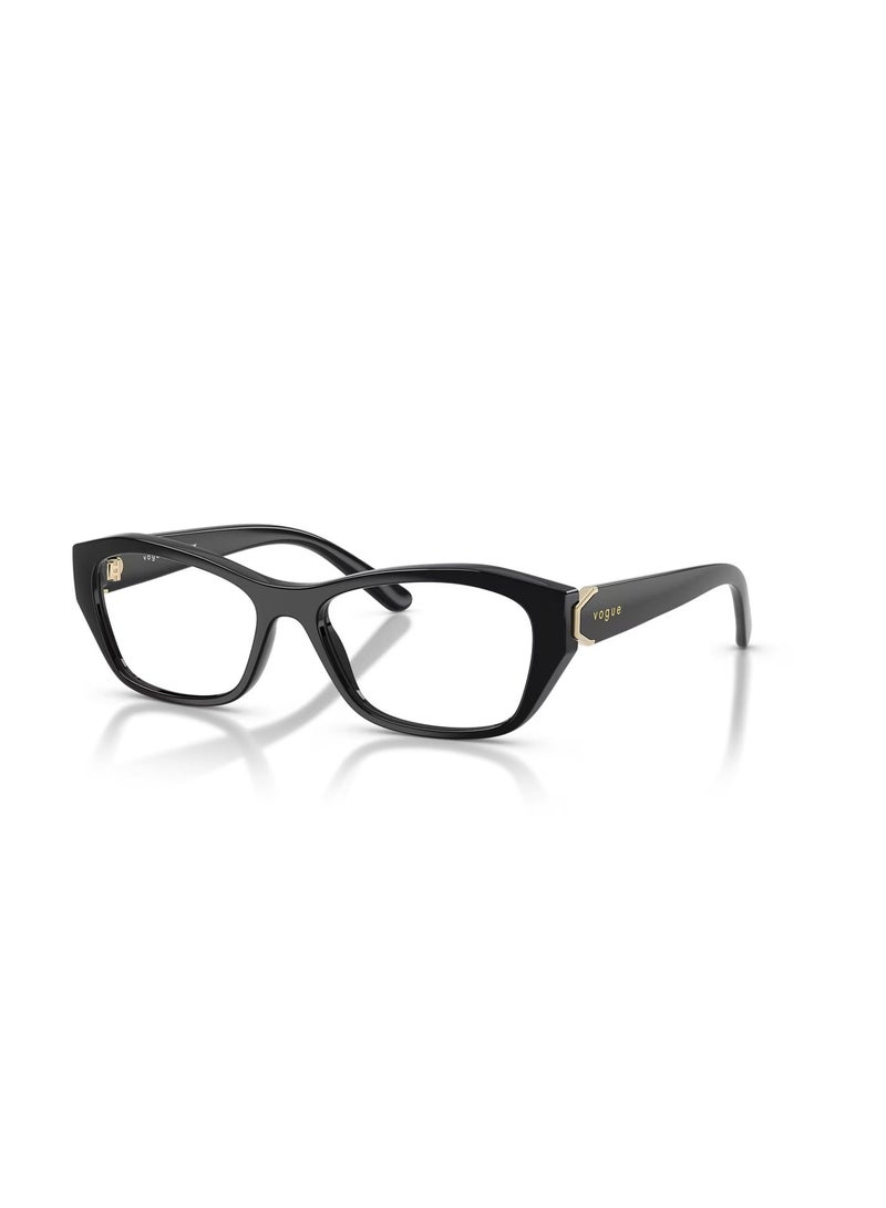 Vogue Irregular Style Eyeglasses Frame - Image 1
