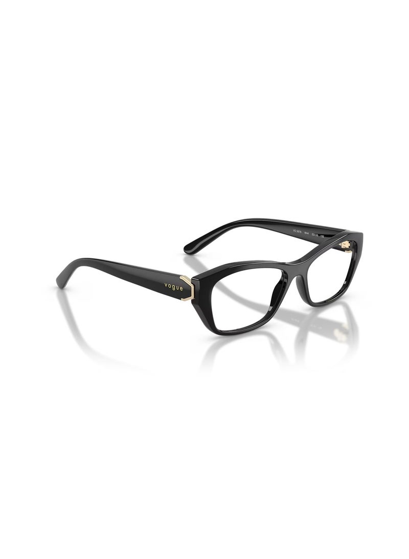 Vogue Irregular Style Eyeglasses Frame - Image 3