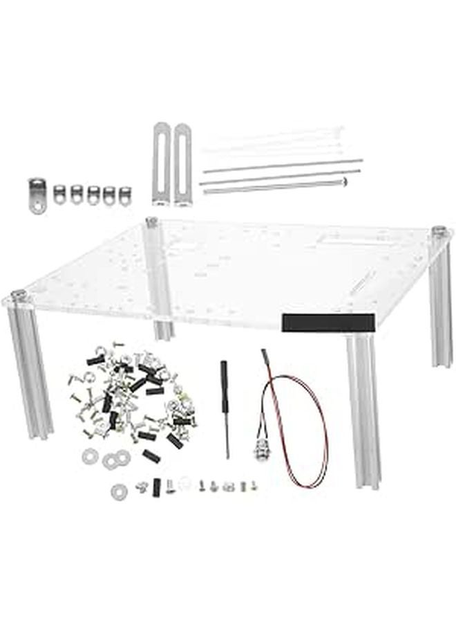 حامل علبة الكمبيوتر الشخصي المفتوح MATX لتجميع اللوحة الأم وبطاقة الفيديو DIY - Image 1