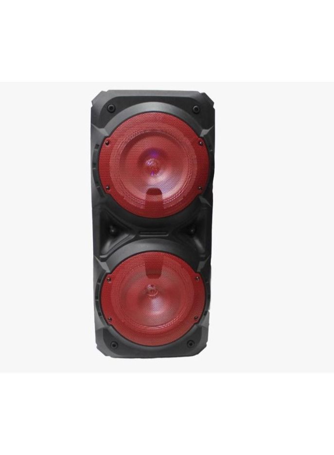 Zero Speaker by Zero ZR -1060S supports flash drive, memory card and Bluetooth with microphone black - Image 1