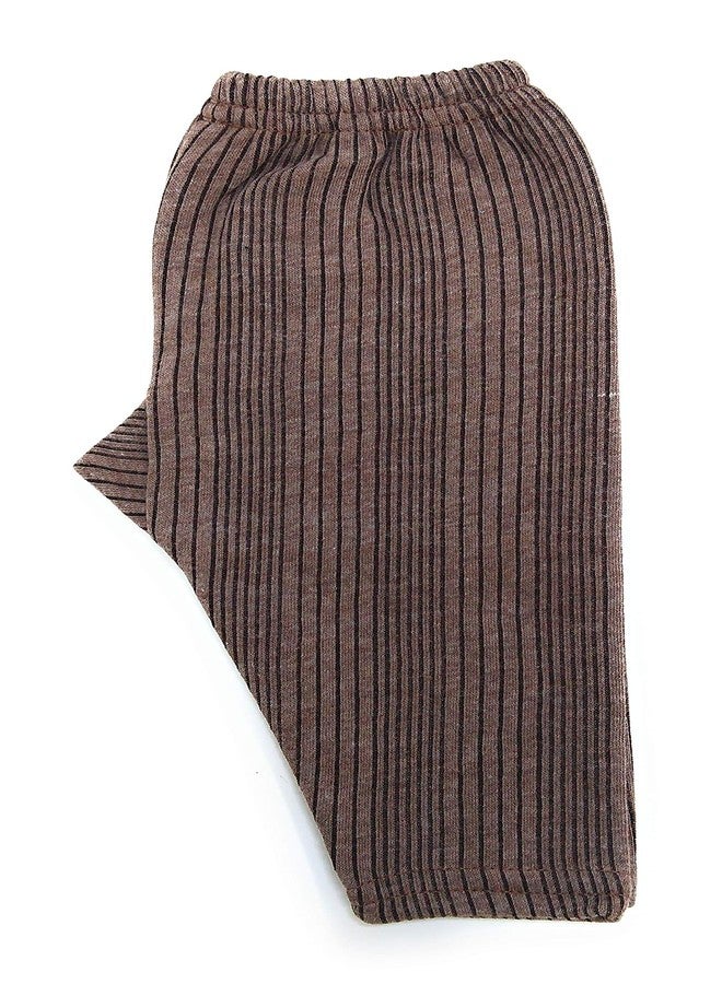 Tangy Kids Thermal Set Front Open Inner Winter Wear Top & Pyjama Body Warmer for New Born Infants Baby Boys & Baby Girls in Dark Color (Brown, 18-24 Months) - Image 4