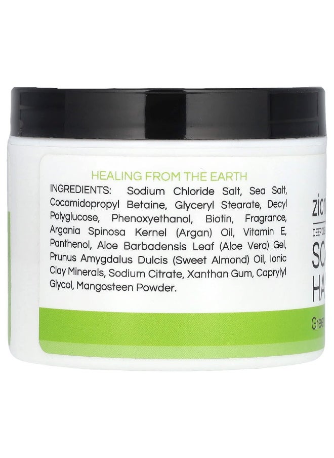 Zion Health Zion Health, Deep Cleansing Scalp & Hair Scrub with Argan Oil, Green Apple, 4 oz (113 g)  - Image 2