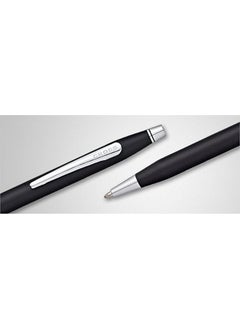 Cross Cross Classic Century Black/Chrome Ball-Point Pen with Polished Chrome Plated Appointments  - Image 4