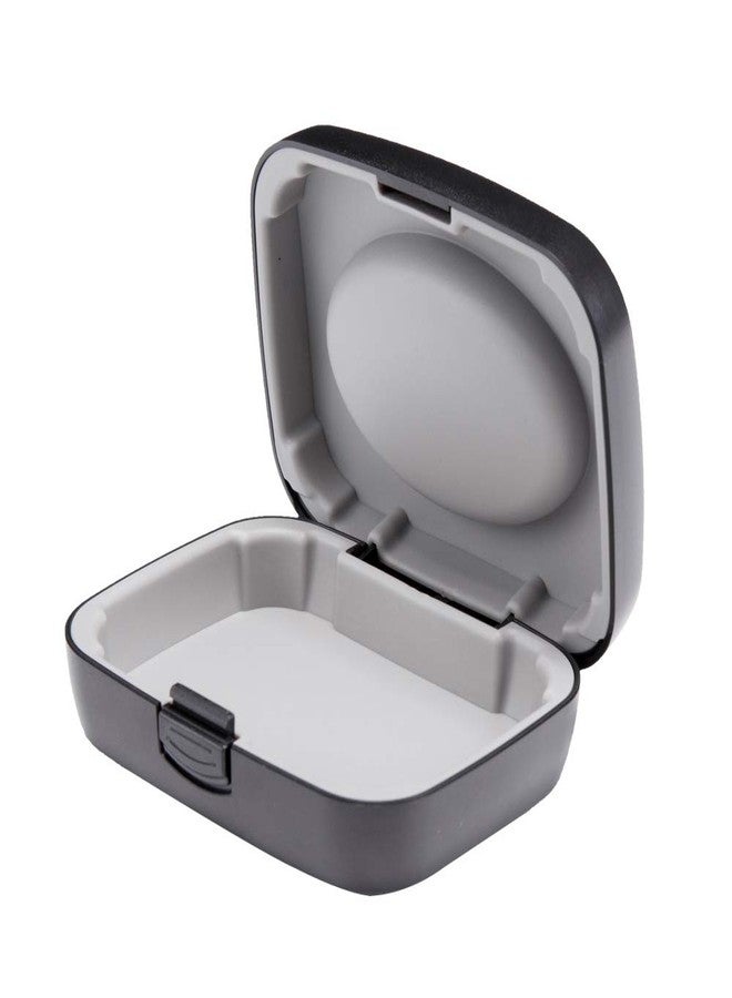 SoundLink Hearing Aid Case Hard - Portable Protective Storage Case for BTE CIC IIC ITE (Black) - Image 1