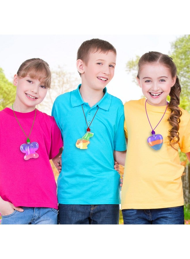 ArtCreativity Colored Sand Art Kits for Kids 40-Pack, Play Sand Set, 10 Assorted Colors, 8 oz. Each, 24 Sand Art Bottle Necklaces, and 6 Funnels Bulk Sand Art Project, Kids Party Crafts for Boys Girls - Image 4