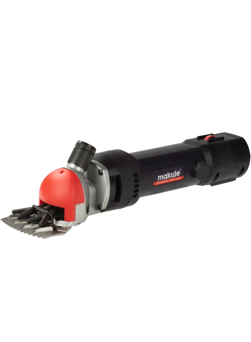 ماكيوت ماكينة تشذيب شعر الحيوانات شديدة التحمل للماعز وأغنام الألبكة، مقصات الأغنام الكهربائية، مجموعة أدوات قص الماشية في المزرعة 850 وات- ES001 - Image 1