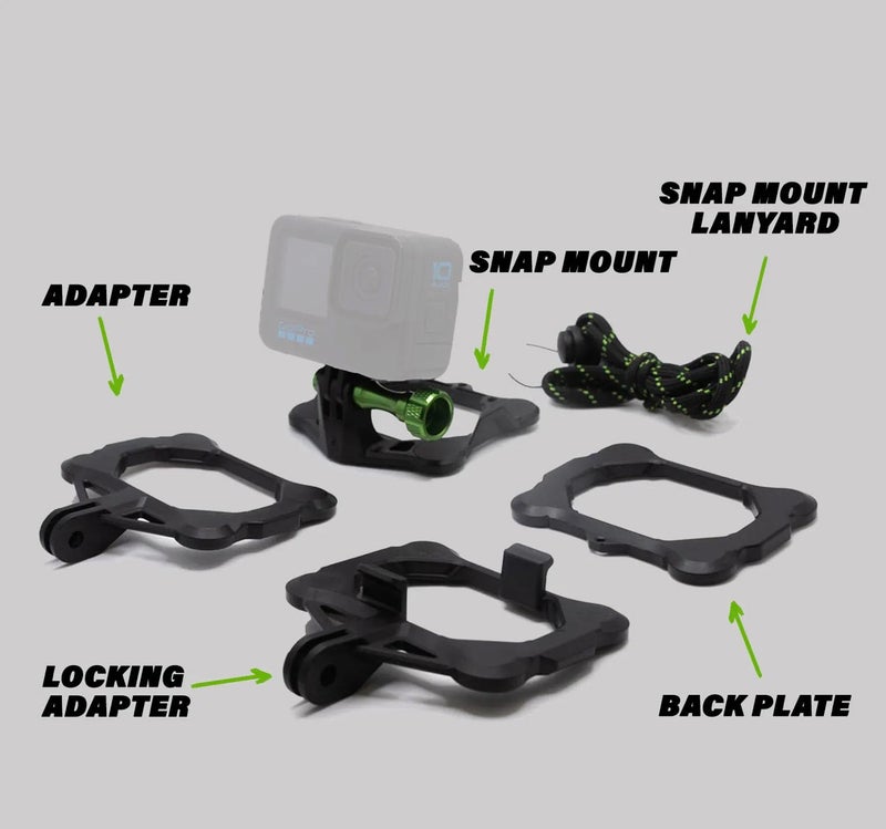SNAP Mounts PRO â€“ Magnetic Action Camera Chest Mount for GoPro & DJI Osmo Action - Image 2