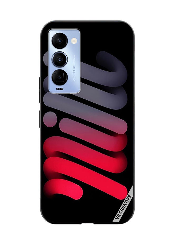 VR CREATIVE Protective Case Cover For Tecno Camon 18/18 P Mini Design Multicolour - Image 1