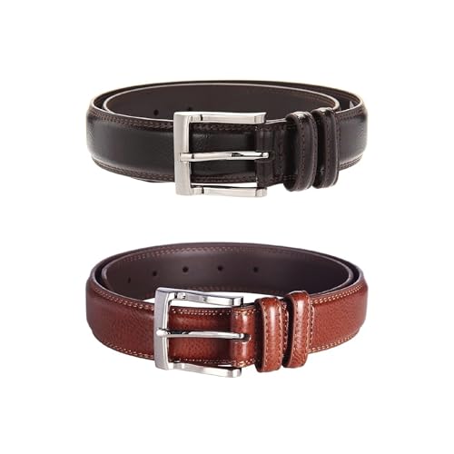 Florsheim 32mm Pebble Grain Leather Belt - Image 5