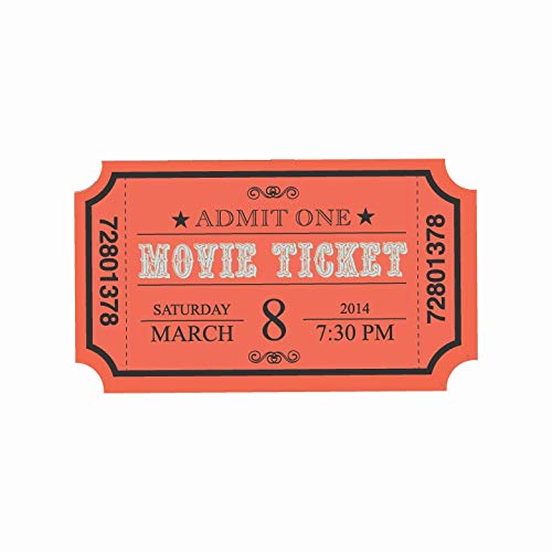 Bhai Please Movie Ticket Wooden Fridge Magnet - Image 1