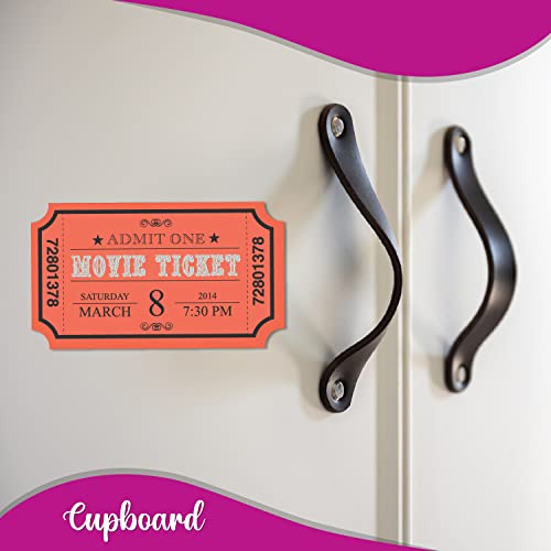 Bhai Please Movie Ticket Wooden Fridge Magnet - Image 2