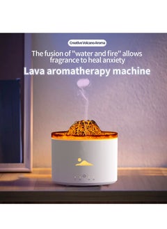 بيوينتي Large Capacity Volcano Aroma Diffuser – Jellyfish  Ring Humidifier with Remote Control  - Image 2