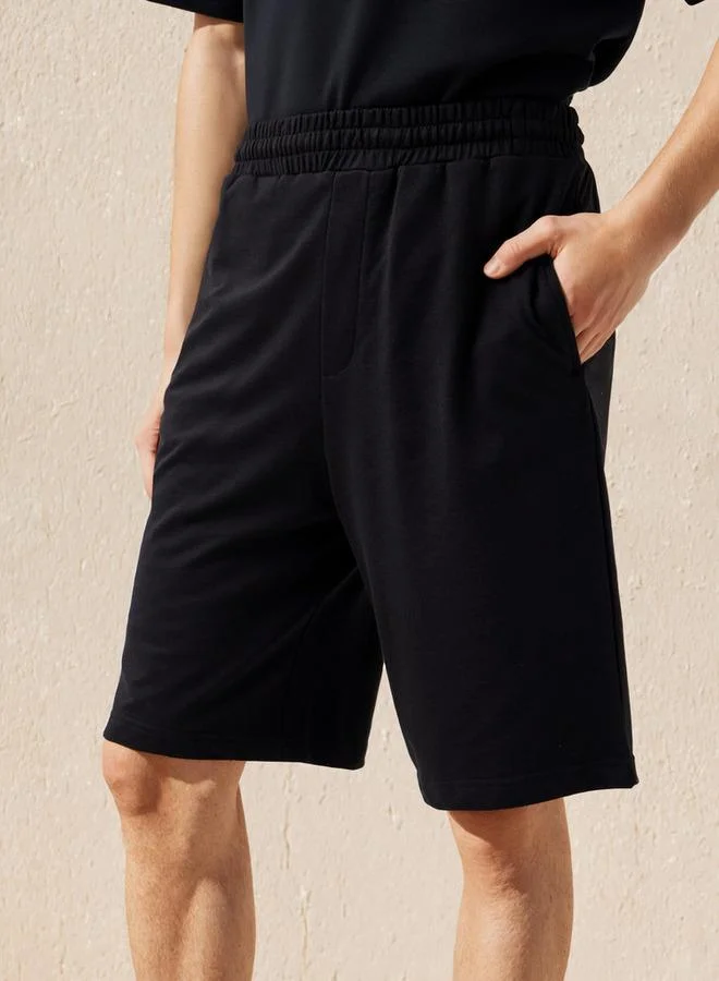 سبلاش فيڤ شورت رجالي قطن بقصة عادية