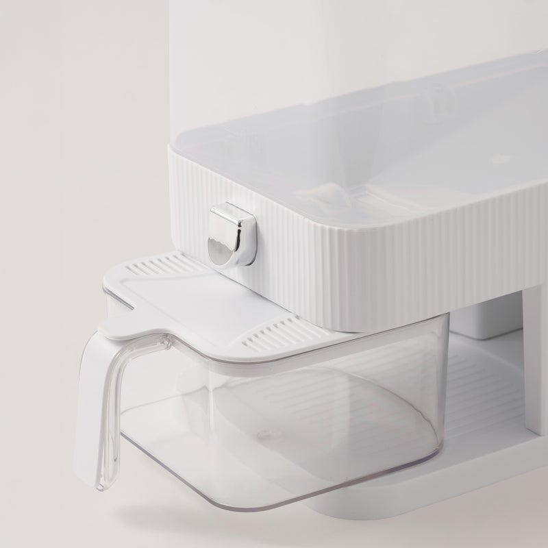 ALBERTO موزع أرز بلاستيكي ألبرتو، أبيض 11 كجم - Image 3