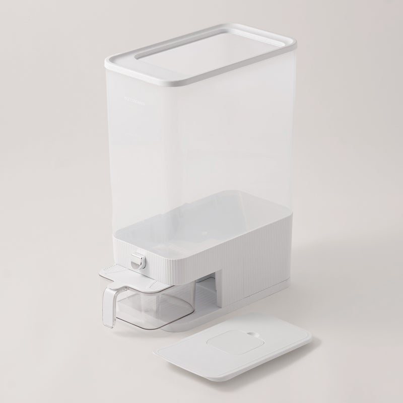 ALBERTO موزع أرز بلاستيكي ألبرتو، أبيض 11 كجم - Image 2