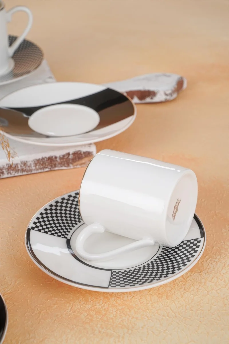 Acar Felex Coffee Cup Set for 6 People - 90 ml
