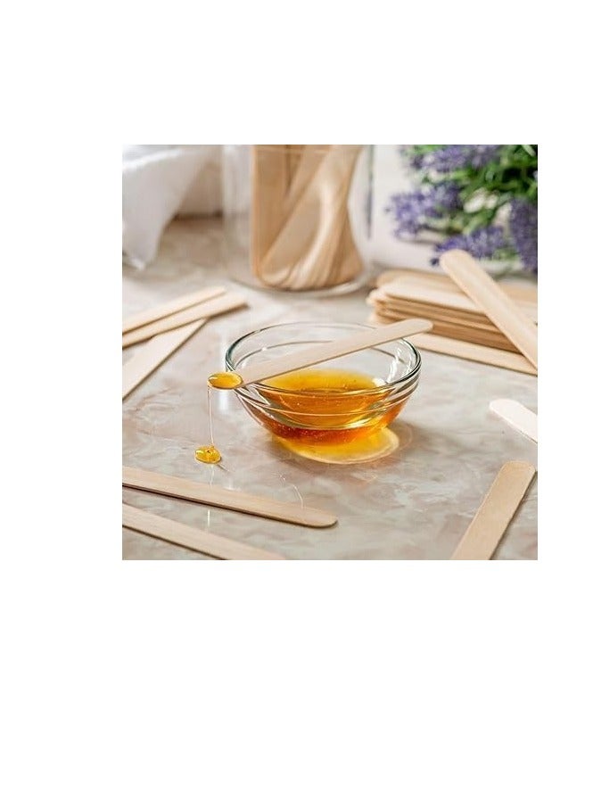150 Natural Wooden Wax Sticks - The perfect disposable option as they are eco-friendly and versatile. - Image 2