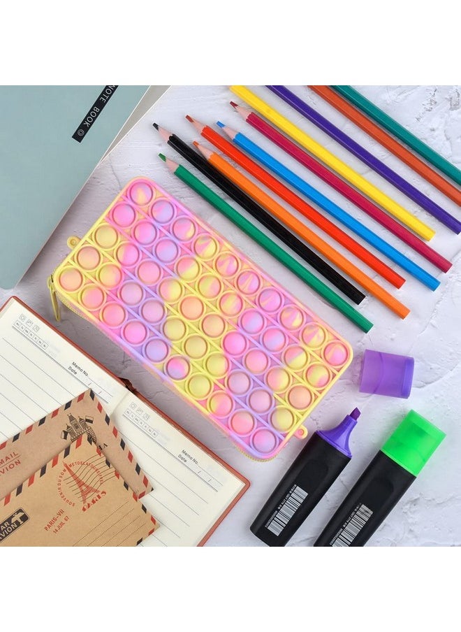 Supreme Deals - Supreme Deals Umadiya® Pencil Compass Box for Kids & Girls (Pop it Fidget Pencil Case) - Image 1