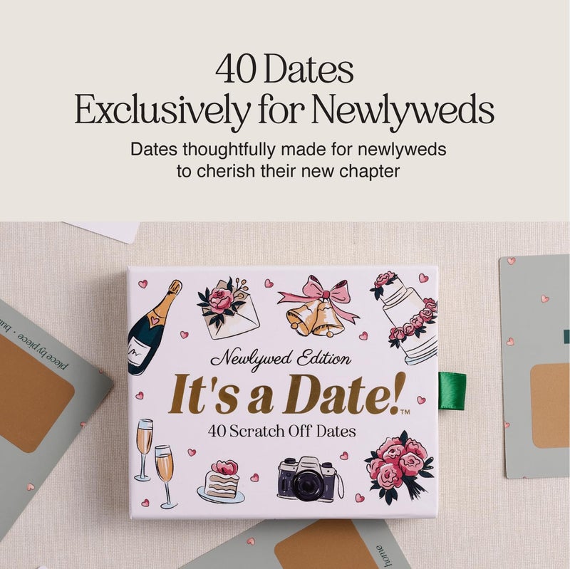 It's a Date! Newlywed Edition for Couples, The Ultimate Gift for Weddings, Bridal Showers, Engagements, and Bachelorette Parties - Image 2
