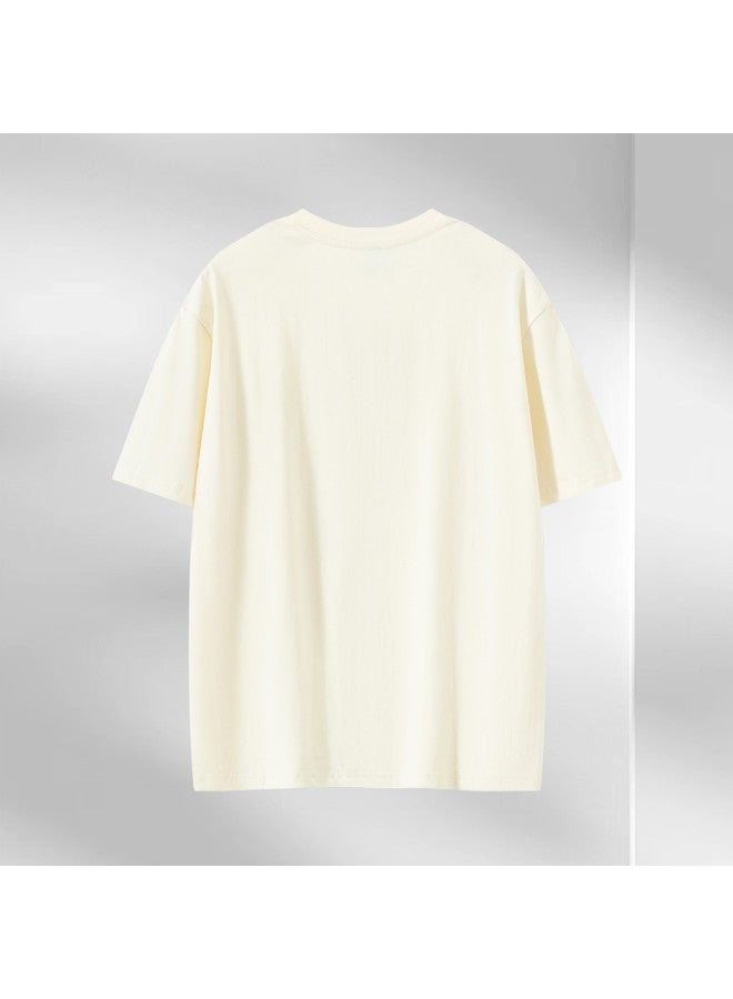 Tucano men's Short Sleeve T-shirt - Summer Comfort Casual Versatile Round Neck Printed Top - Image 3