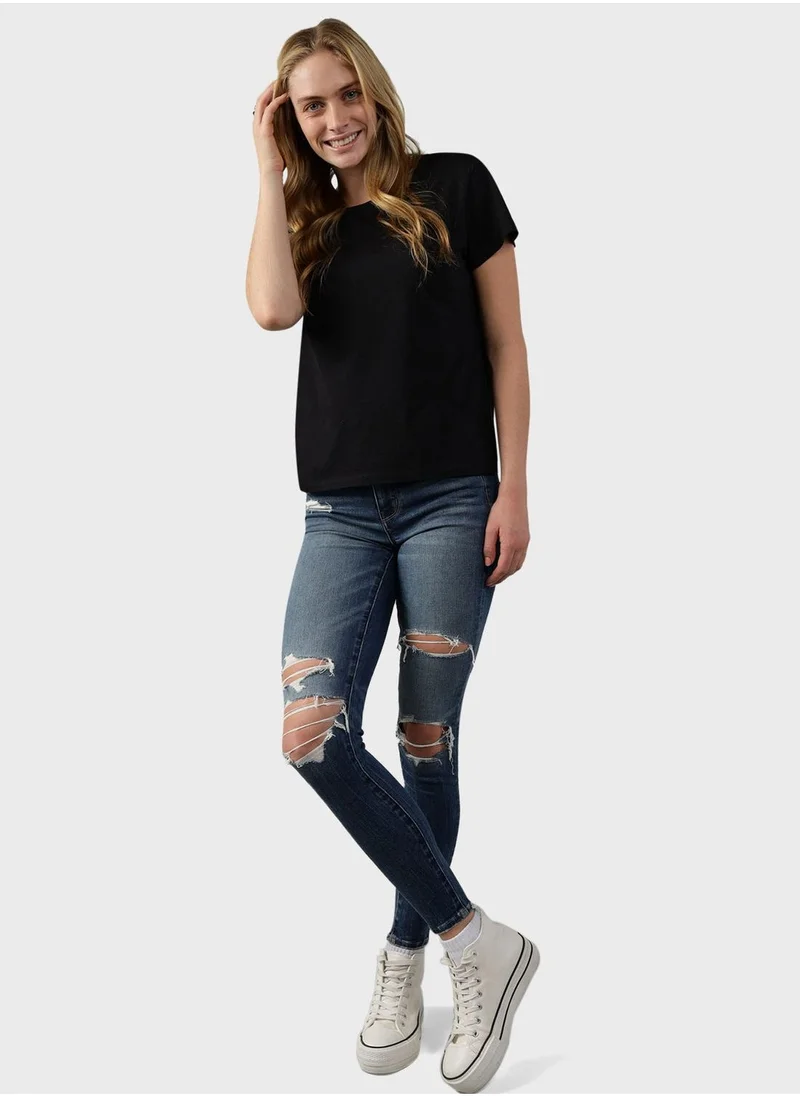 امريكان ايجل Crew Neck T-Shirt