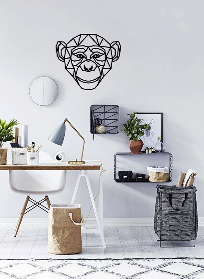 Geometric Monkey Head Wall Decor  - Image 1