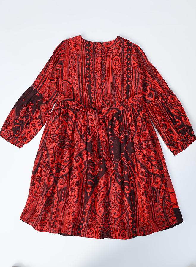 بيلا مودا فستان بطبعة بيزلي - Image 3