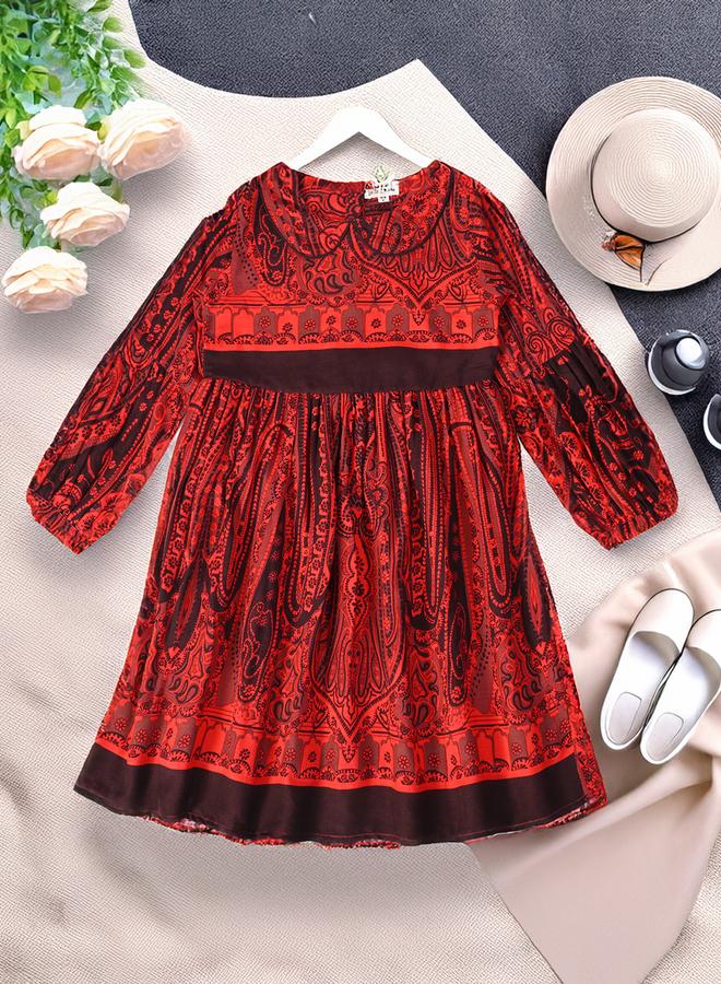 بيلا مودا فستان بطبعة بيزلي - Image 1