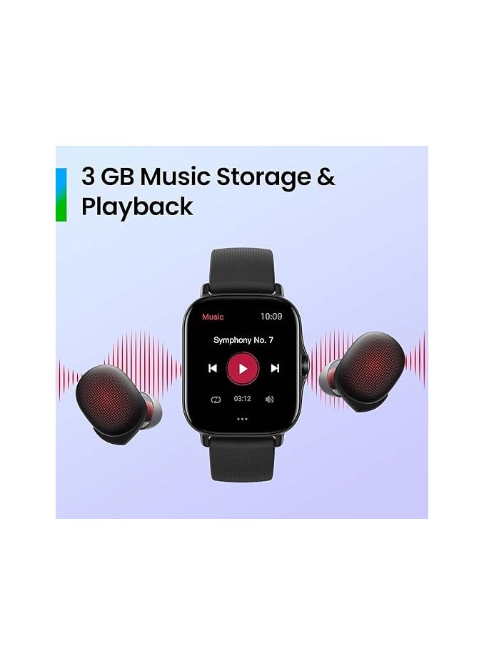 Generic - Amazfit GTS 2 (New Version) Smart Watch with Ultra HD AMOLED Display, Built-in Amazon Alexa, Built-in GPS, SpO2 & Stress Monitor, Bluetooth Phone Calls, 3GB Music Storage, 90 Sports Modes (Petal Pink) - Image 1