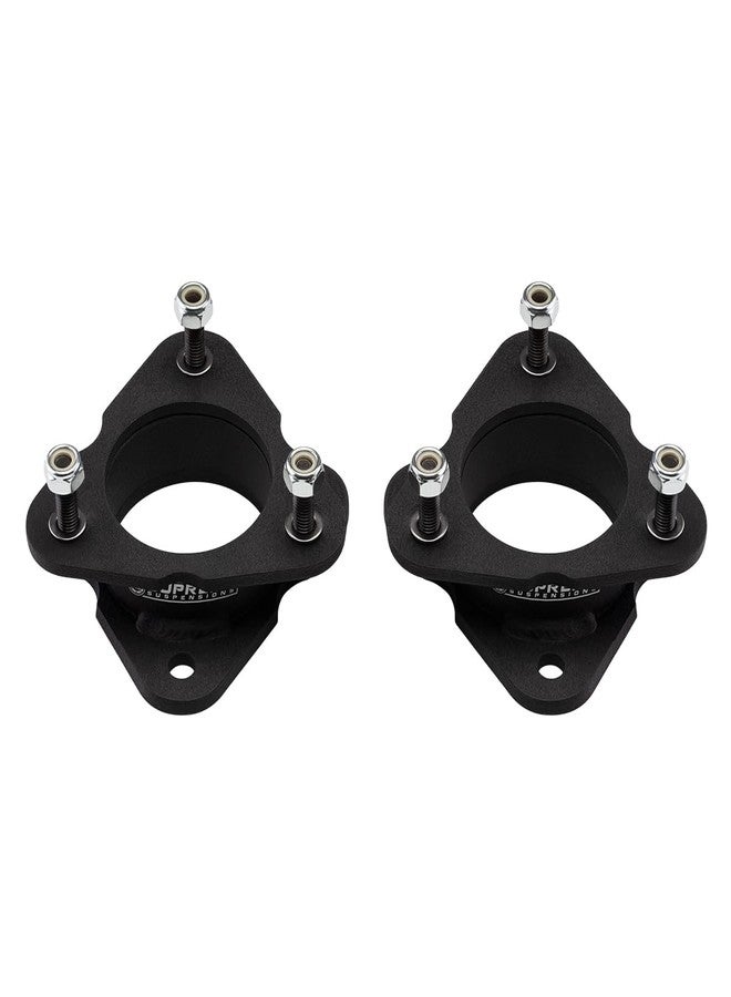 Supreme Suspensions طقم رفع أمامي من شركة Supreme Suspensions - 2.5 بوصة لسيارات شيفروليه سيلفرادو 1500 وجي إم سي سييرا 1500 موديلات 2007-2023 (دفع ثنائي/رباعي) - طقم رفع من فواصل دعامات فولاذية عالية القوة - Image 1