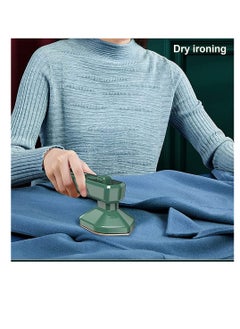 Excefore Micro Steam Iron,Portable Handheld Micro Steam Iron Garment Steamer Mini Ironing Clothes Machine Fast Wrinkle Removal for Household Dormitory Travel  - Image 2