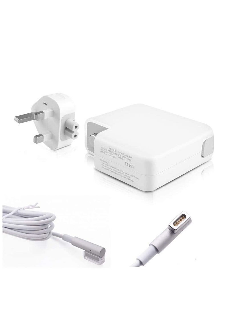 erorex - 60W 16.5V 3.65A Replacement Magsafe AC Power Adapter Charger for 13in MacBook Pro - Image 1