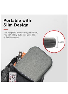 Generic Portable Carrying Case for Insta360 X4 EVA Hard Shell Carrying Storage Bag Protector Travel Case Handbag with Mesh Pocket Camera Accessories  - Image 4