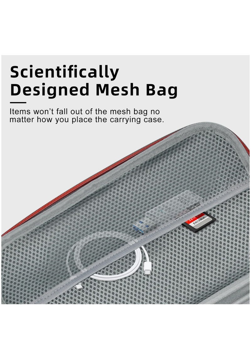 Generic - Portable Carrying Case for Insta360 X4 EVA Hard Shell Carrying Storage Bag Protector Travel Case Handbag with Mesh Pocket Camera Accessories - Image 1