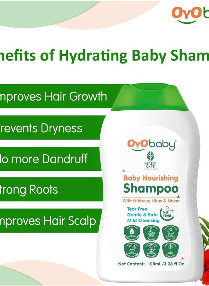 OYO BABY® Baby No More Tears Baby Shampoo for Newborn Babies 100ml - pzsku/Z548B002527AE706A33E1Z/45/_/1740194661/f92e2258-b992-4718-8596-c8a4dd960bc8