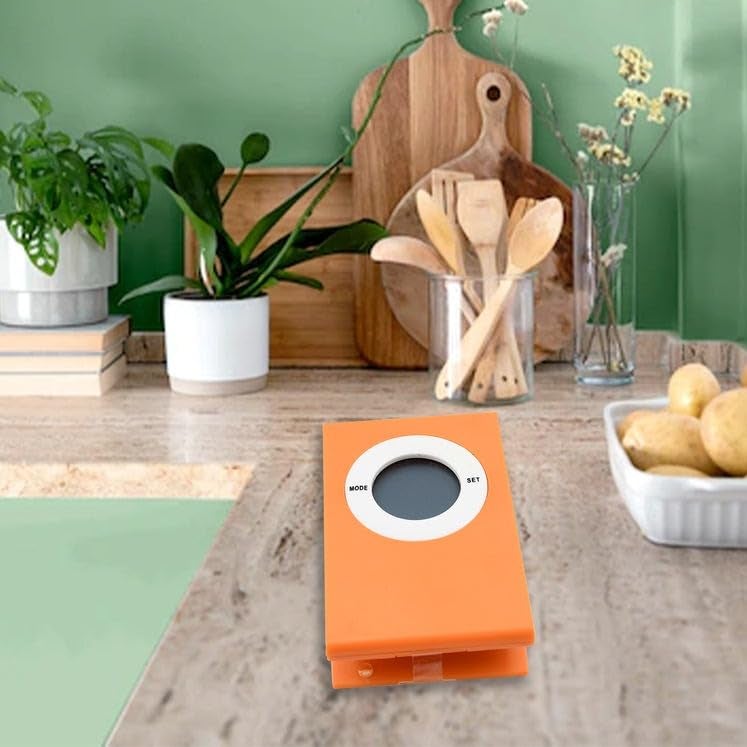 ATEVON Digital Timer with Stand – 99-Minute Countdown Timer with Large LCD Display, Loud Alarm & Easy Controls for Kitchen Cooking, Study, Office, Workout, and Time Management - Image 2