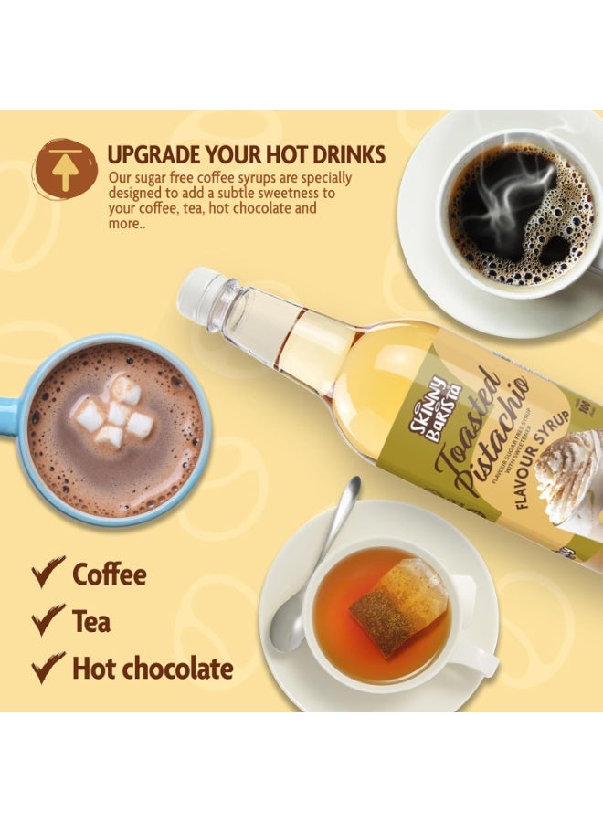 ذا سكيني فود كو Skinny Food Barista Toasted Pistachio Syrup 1L - Image 4