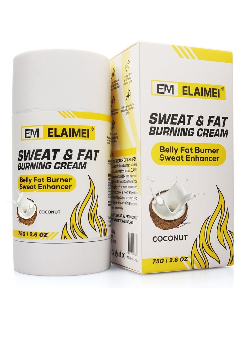 Elaimei - Fat Burning Cream For Belly Pro Ignite Sweat Cream For Men and Women Thermogenic Weight Loss Workout Slimming Workout Enhancer Makes You Sweat Faster & Harder Unisex Cream (75g) - Image 1